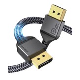 DisplayPort 2.1 Kabel 3m - 16K 80Gbps - 42% Korting!