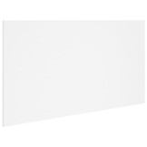 vidaXL Hoofdbord 160x80 cm Bewerkt Hout Wit - 80% Korting