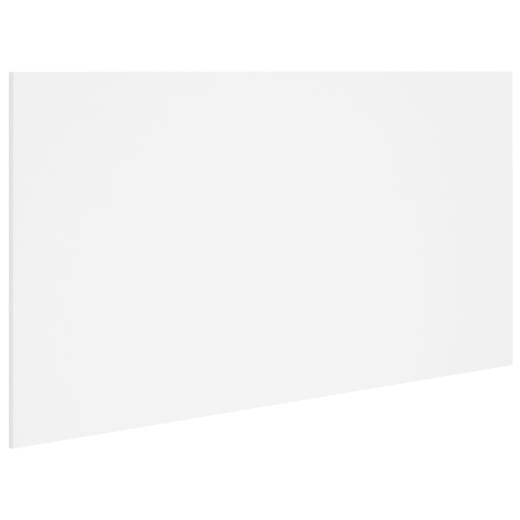 vidaXL Hoofdbord 160x80 cm Bewerkt Hout Wit - 80% Korting
