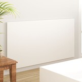 vidaXL Hoofdbord 160x80 cm Bewerkt Hout Wit - 80% Korting