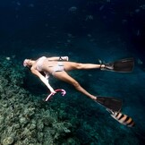 Zwarte Snorkelvinnen Volwassen - 47% Korting