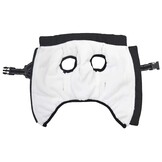 vidaXL Hondenjas met harnas waterdicht reflecterend zwart L28