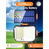 Zonne-buitenlamp met Bewegingssensor & 10m Kabel | 37% Korting