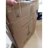 Metalen Ronde Bijzettafel Mat Wit (56% Korting) - 21 inch Hoog