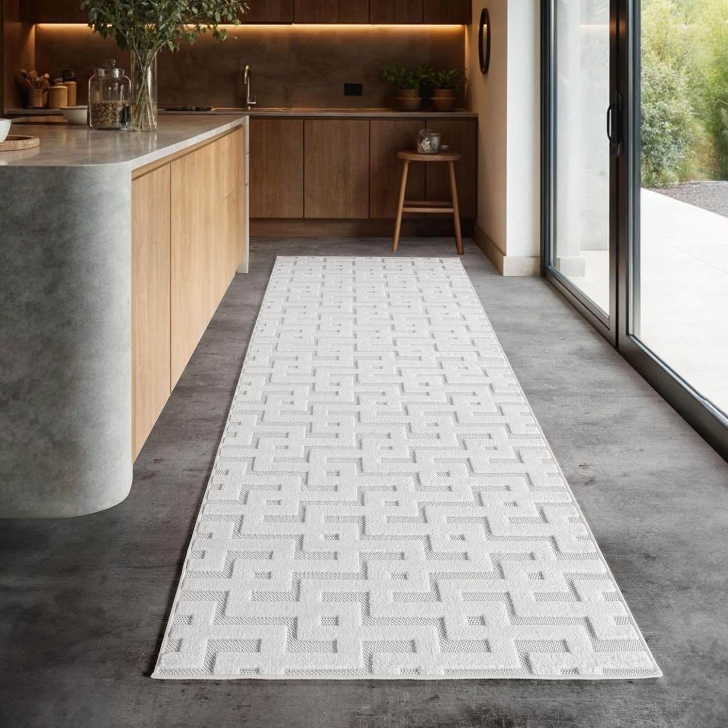 Vloerkleed Labyrint Boho Crème 120x170cm - 47% Korting!