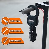 E-scooterslot Cijferslot 4-cijferig + Waterdichte Tas - 36% Korting