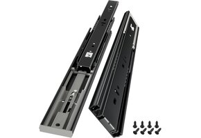 Ladegeleiders Zwart 350mm - 45% Korting - 1 Paar