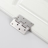 42% Korting! RVS Deurscharnieren Zilver - Heavy Duty 45kg (1 Paar)