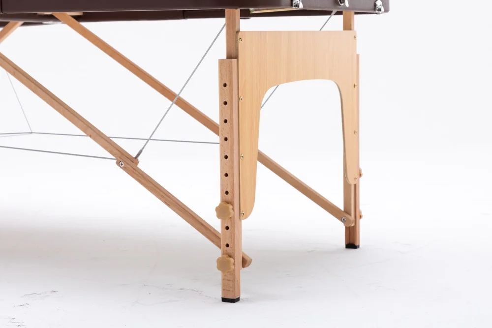 Inklapbare Massagetafel Wit (3-delig) - 39% Korting!