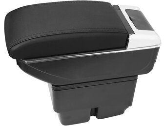 Armsteun met Opbergruimte & 7 USB-poorten - Ford Fiesta MK7 (2009-2017) | -52%