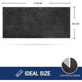 FCSDETAIL Deurmat voor entree van 80 x 178 cm, antislip en wasbare deurmat die stof vangt voor hond, entree, deur, hal, keuken