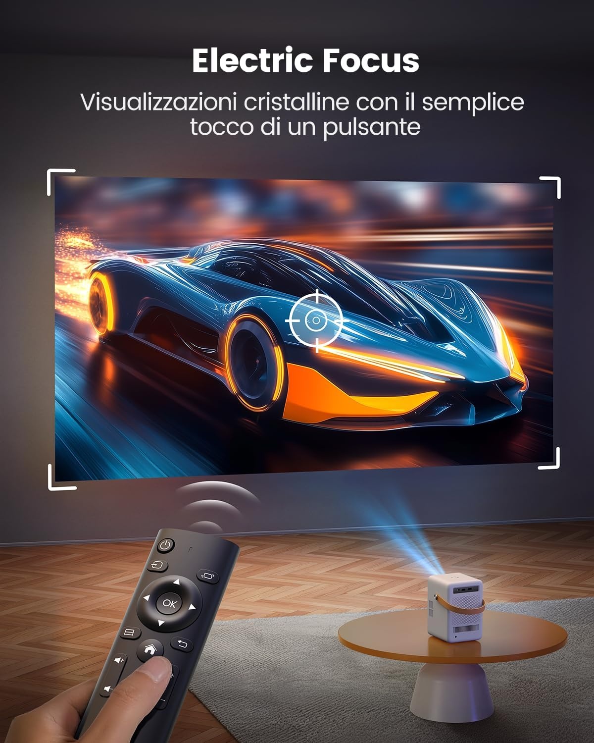 Draagbare Full HD Projector met Batterij (54% Korting!)