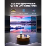 Draagbare Full HD Projector met Batterij (54% Korting!)