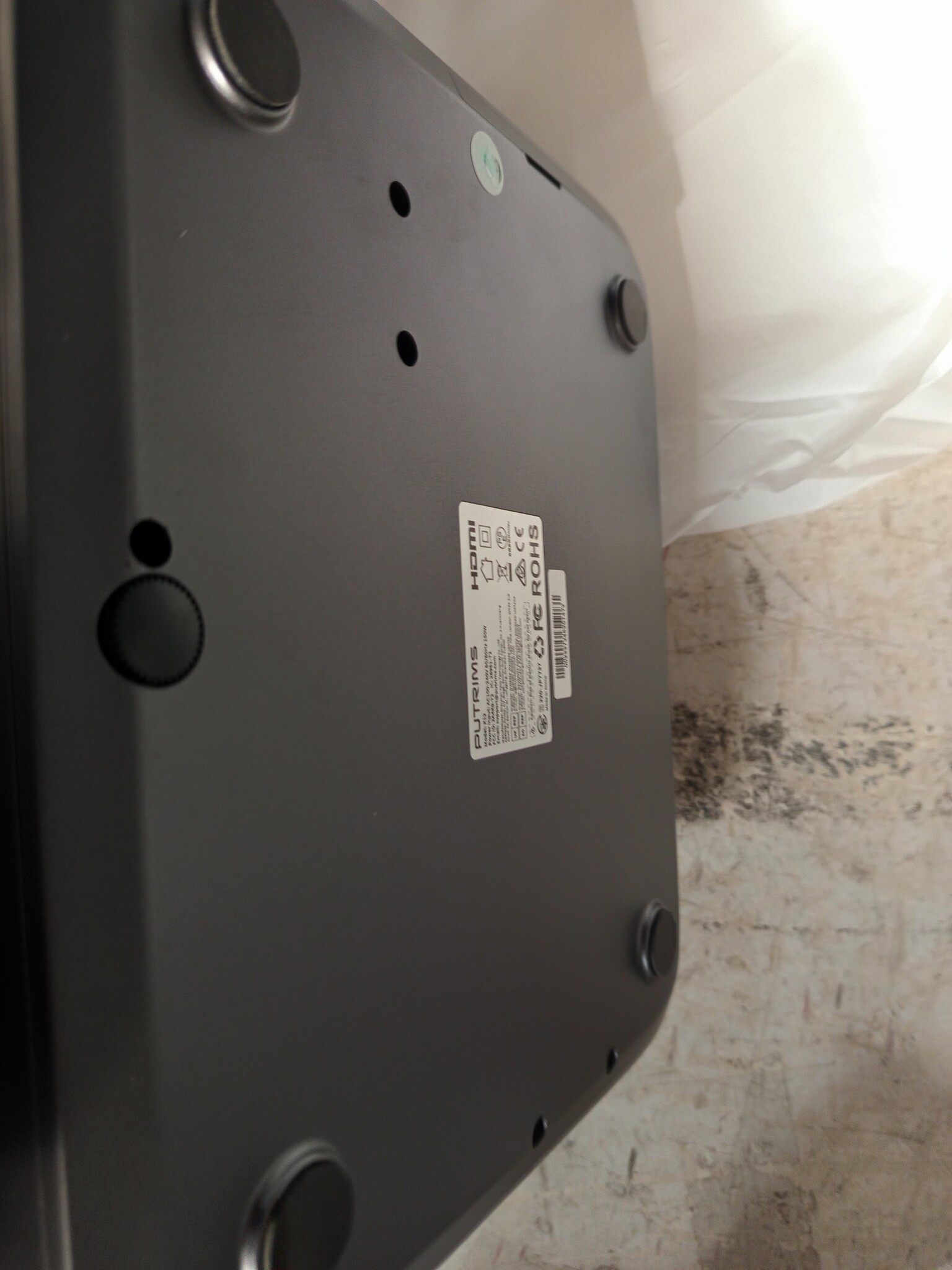 Smart Beamer Zwart 4K: 55% Korting!