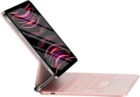 Toetsenbordhoes iPad Air/Pro 11" met Trackpad & Verlichting (Zwart) - 36% Korting!