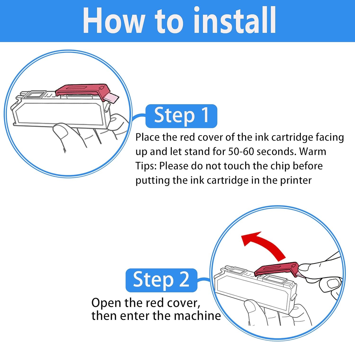 LCL Inktcartridge 903 903XL T6L99AE T6M15AE (2 Zwart) Vervanging voor HP Officejet pro 6950 6960