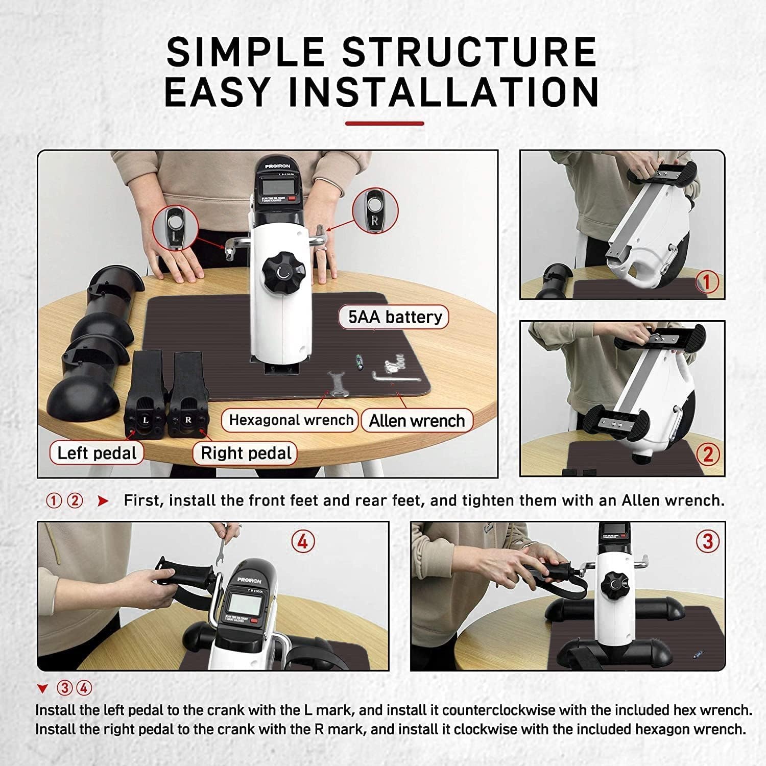 Pedaaltrainer Mini Hometrainer 34% Korting