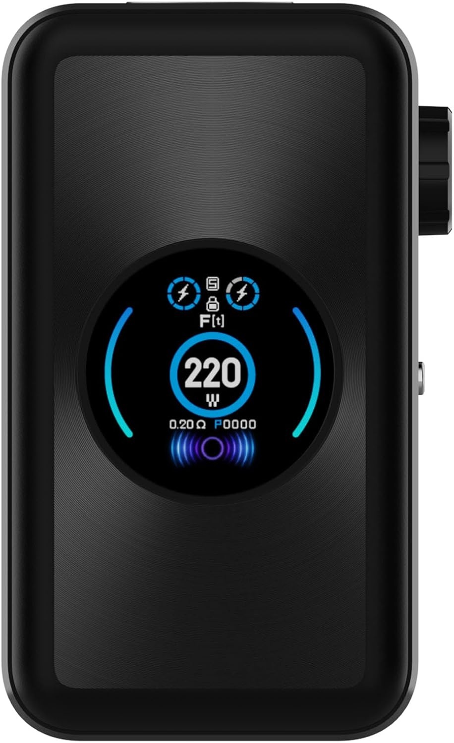 Vaporesso GEN MAX Box Mod 220W met 510 aansluiting, Dark Black