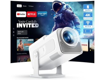Draagbare Mini Projector Full HD 1080P - 34% Korting