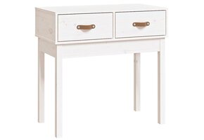 Wit Grenenhouten Wandtafel 76,5x40x75 cm - 66% Korting!