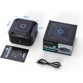 Ultrasone muizenverjager, 360° muizenverjager, frequentie regelbaar, muizenafweer, steekbaar, ongedierteafweer, rattenafschrikking, voor binnen, rattenafschrikking, met led-stroboscooplicht