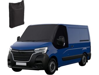 Frontglas Wrap Cover Vervanging voor Renault Master 2010-2023, Vervanging voor Opel Movano 2010-2023, Luxe Zonnescherm Frontglasbescherming Vervanging voor Nissan NV400 2010-2023/Interstar