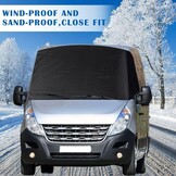 Frontglas Wrap Cover Vervanging voor Renault Master 2010-2023, Vervanging voor Opel Movano 2010-2023, Luxe Zonnescherm Frontglasbescherming Vervanging voor Nissan NV400 2010-2023/Interstar