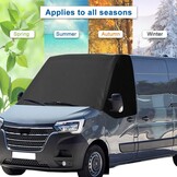 Frontglas Wrap Cover Vervanging voor Renault Master 2010-2023, Vervanging voor Opel Movano 2010-2023, Luxe Zonnescherm Frontglasbescherming Vervanging voor Nissan NV400 2010-2023/Interstar