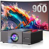 ULTIMEA Native Full HD 1080p beamer, 4K-projector, ondersteunt 900 ANSI, objectvermijding, automatische focus/keystone in 6D, wifi-bluetooth-overheadprojector voor iOS/Android/tv-stick