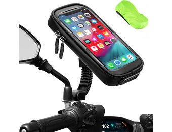 Waterdichte Telefoonhouder Motor 48% Korting - 6,7" Smartphones