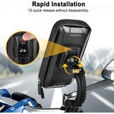 Waterdichte Telefoonhouder Motor 48% Korting - 6,7" Smartphones