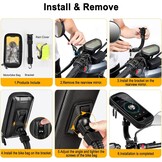 Waterdichte Telefoonhouder Motor 48% Korting - 6,7" Smartphones