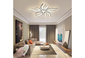 LED Plafondlamp Bloemvorm 75cm 48W - 29% Korting