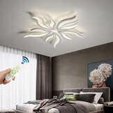 LED Plafondlamp 75cm Bloemvorm 48W - 42% Korting!