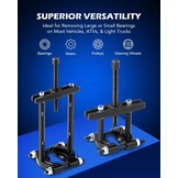 Heavy Duty Lagertrekkerset & Splijter 14-delig (34% Korting)