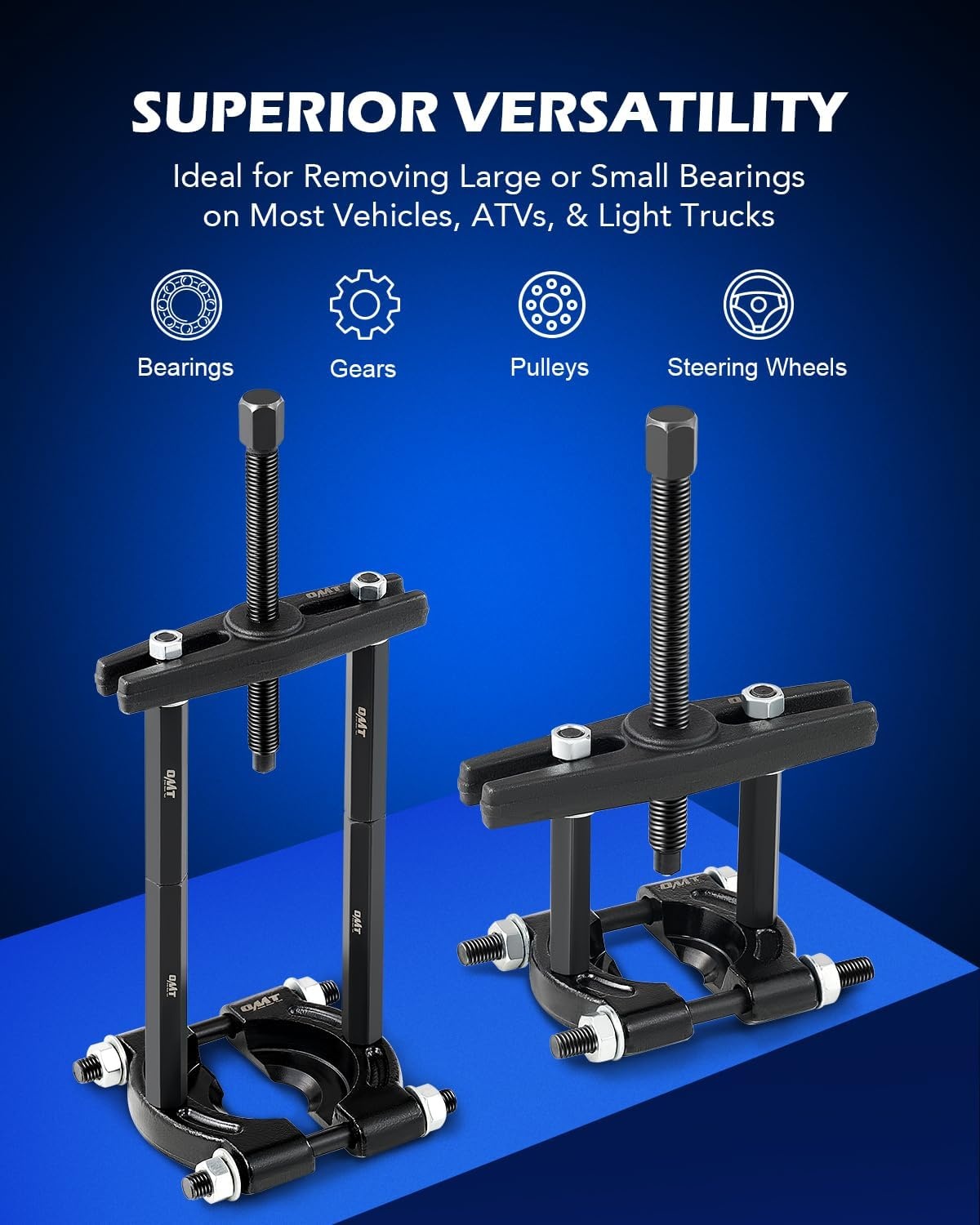 Heavy Duty Lagertrekkerset & Splijter 14-delig (34% Korting)