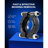 Heavy Duty Lagertrekkerset & Splijter 14-delig (34% Korting)