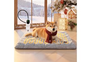 Huisdieren Verwarmingsdeken 71x45.5cm - 9 Warmtestanden & Timer | 29% Korting