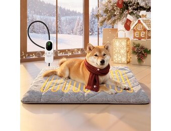 Huisdieren Verwarmingsdeken 71x45.5cm - 9 Warmtestanden & Timer | 29% Korting