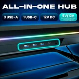 KLIM Turbofrost Laptop Koeler - Zwart - Voor 17 inch Laptops