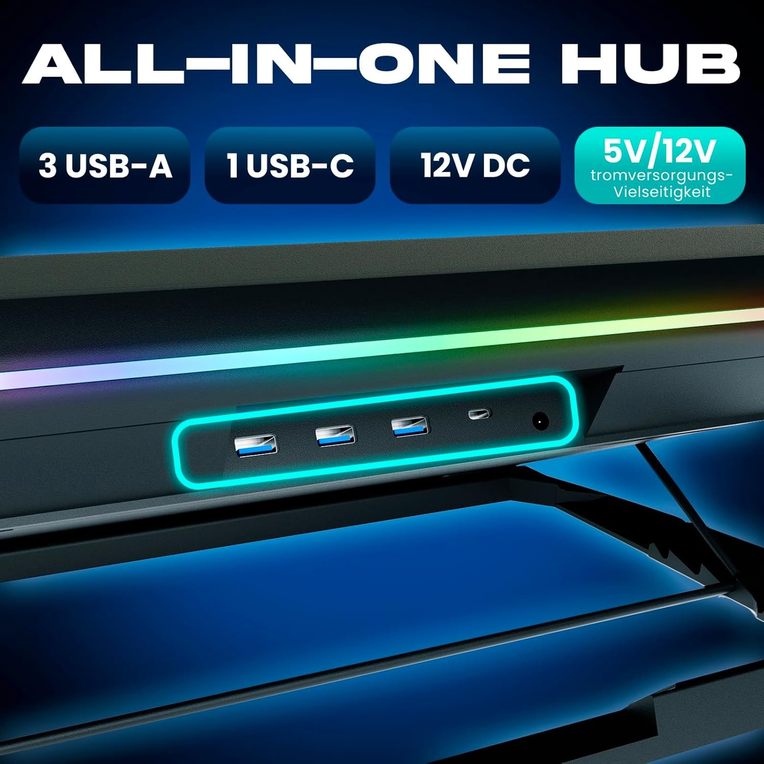 KLIM Turbofrost Laptop Koeler - Zwart - Voor 17 inch Laptops