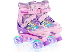 Verstelbare Kinderschaatsen: Lichtgevende Wielen & 29% Korting!