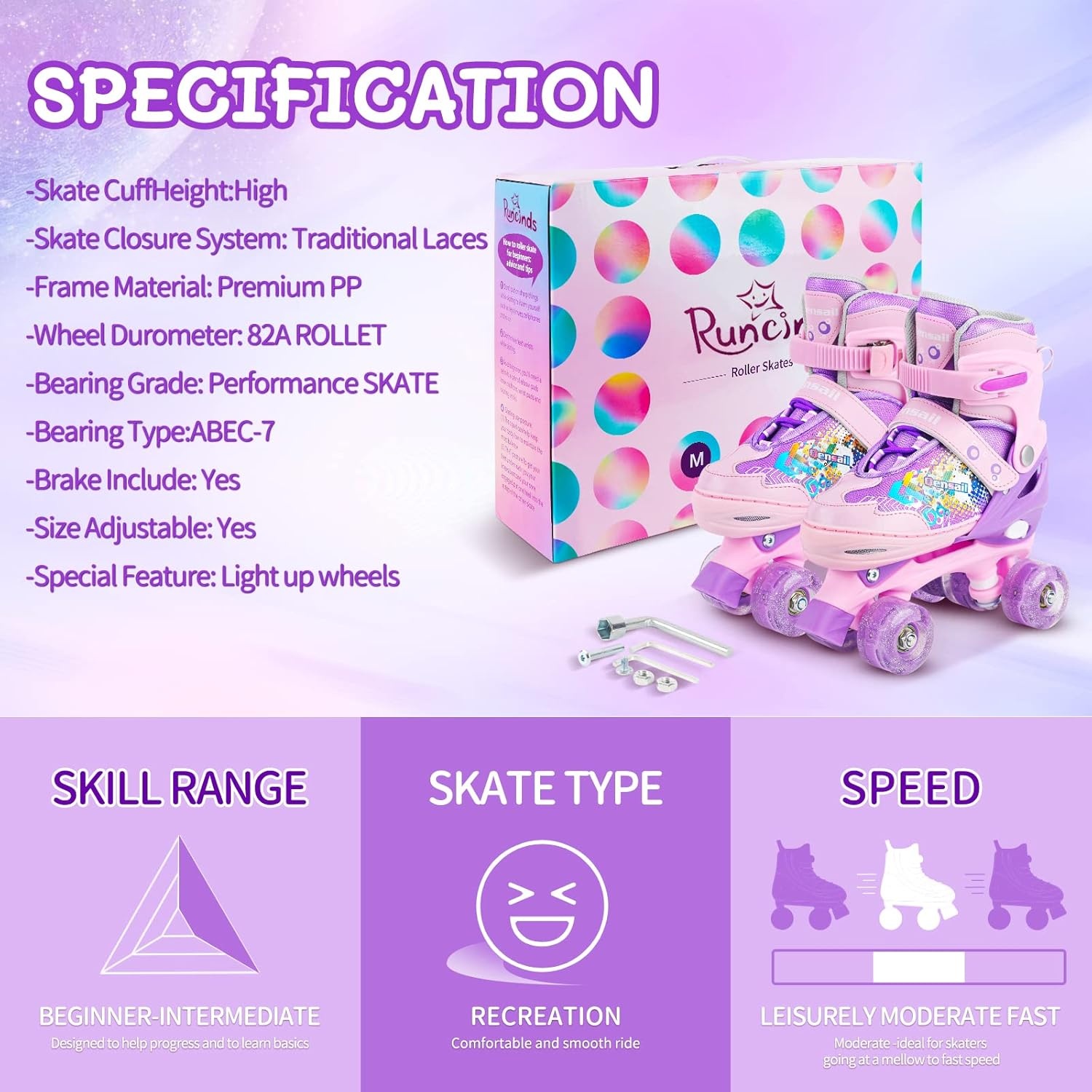 Verstelbare Kinderschaatsen: Lichtgevende Wielen & 29% Korting!