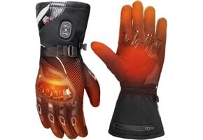 Elektrische motorhandschoenen met Touchscreen & 78% Korting