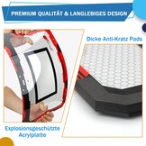 Mini-basketbalkorf, voor kinderen en volwassenen, boven de deur, basketbalbanden met 3 rubberen ballen, sportparty, gunsten voor thuis, kantoor, deurwand, cadeau voor jongens en meisjes