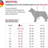 Hondentuig X-Back voor Canicross & Mushing - Zwart Neonorange