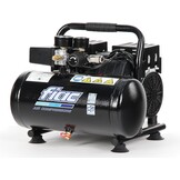 FIAC Draagbare luchtcompressor Supersilent 6, olievrij, maximale druk 8 bar, 1 pk, tank 6 liter, geluidsniveau 58 dB LpA