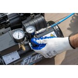 FIAC Draagbare luchtcompressor Supersilent 6, olievrij, maximale druk 8 bar, 1 pk, tank 6 liter, geluidsniveau 58 dB LpA