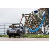 FIAC Draagbare luchtcompressor Supersilent 6, olievrij, maximale druk 8 bar, 1 pk, tank 6 liter, geluidsniveau 58 dB LpA