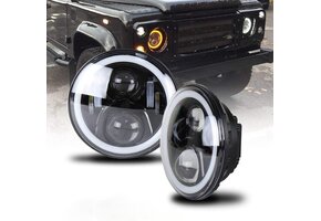 LED Koplampen Defender RHD 90 110 (2 stuks) - 36% Korting!